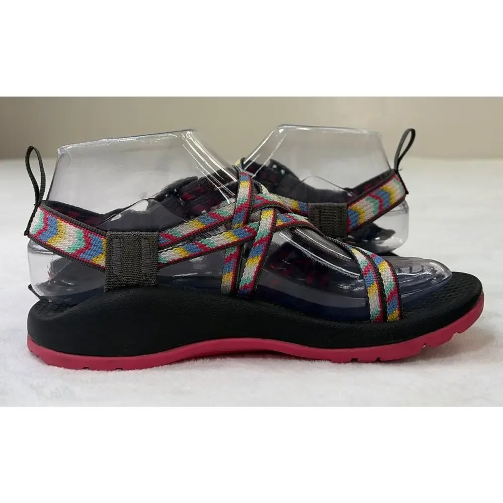 Chaco Girl's ZX/2 Size 4 Grey / Multi Color EUC Benefits Charity
